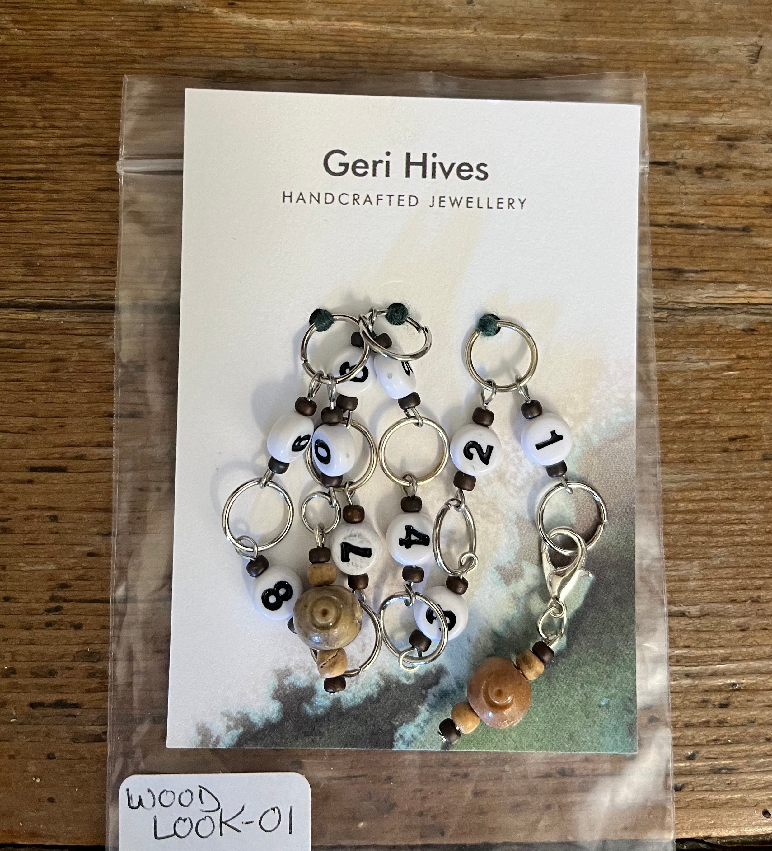Geri Hives Numbered Stitchmarkers